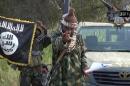 A screengrab taken on October 2, 2014 from a video released by the Nigerian Islamist extremist group Boko Haram shows the group's leader, Abubakar Shekau