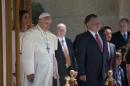Pope Francis Greets Pilgrims in Jordan