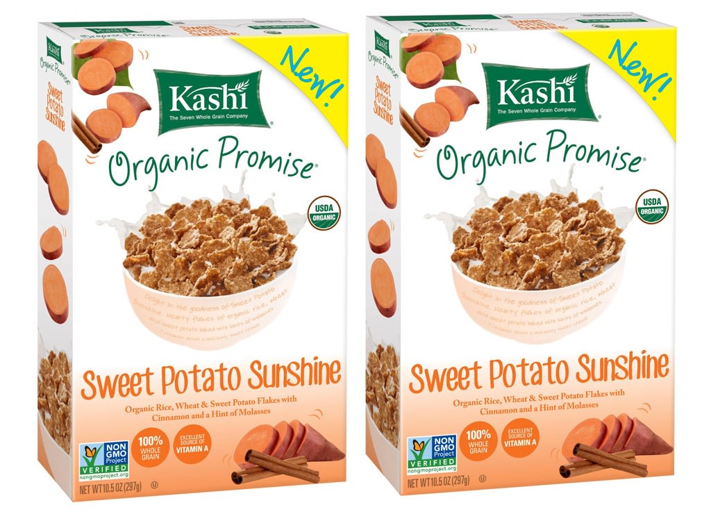 Snacks under a dollar Kashi sweet potato cereal