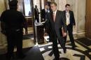 U.S. House Speaker Boehner arrives at the U.S. Capitol in Washington
