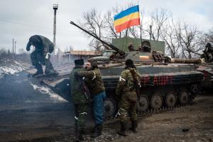 Pro-Russian rebels leave the eastern Ukrainian city&nbsp;&hellip;
