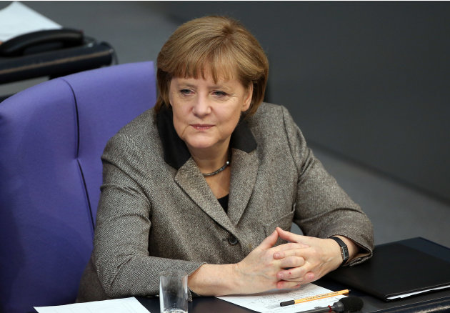 Merkel Gives Government Declaration …