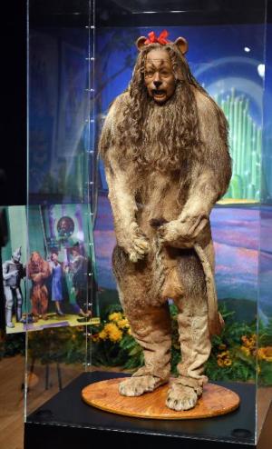 The &#39;Cowardly Lion&#39; costume from the &#39;Wizard&nbsp;&hellip;