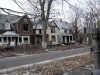 A row of vacant and blighted houses are seen in a once vibrant east side neighborhood in Detroit