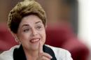 Former Brazilian President Dilma Rousseff speaks during an interview with foreign correspondents at Alvorada Palace in Brasilia on September 2, 2016