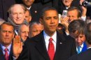 Obama to take private oath in brief family service