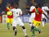 Ghana's Anthony controls the ball during their African Cup of Nations Group D soccer match against Guinea at Franceville stadium