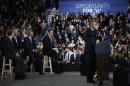 U.S. President Barack Obama delivers remarks on raising the minimum wage in New Britain