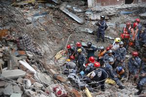 The Latest on Nepal: $1,000 for each family of those killed.