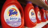 Tide detergent, a Procter & Gamble product, is displayed on a shelf in a store in Alexandria, in this May 28, 2009 file photo. REUTERS/Molly Riley