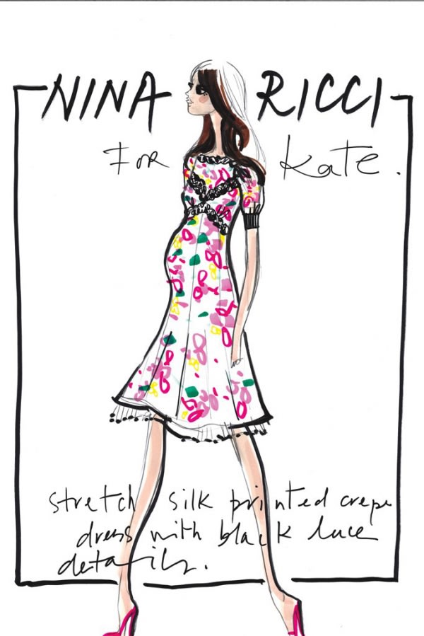 凱特王妃Kate Middleton妳要選哪件？ 10大設計師搶畫凱特媽媽裝！