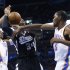 Oklahoma City Thunder forward Kevin Durant (35) knocks the ball away from Sacramento Kings forward Jason Thompson (34) in front of teammate guard Russell Westbrook (0) during the second quarter of an NBA basketball game in Oklahoma City, Friday, Dec. 14, 2012. (AP Photo/Sue Ogrocki)