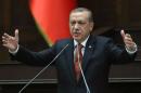 Turkish Prime Minister Recep Tayyip Erdogan on July 15, 2014 in Ankara