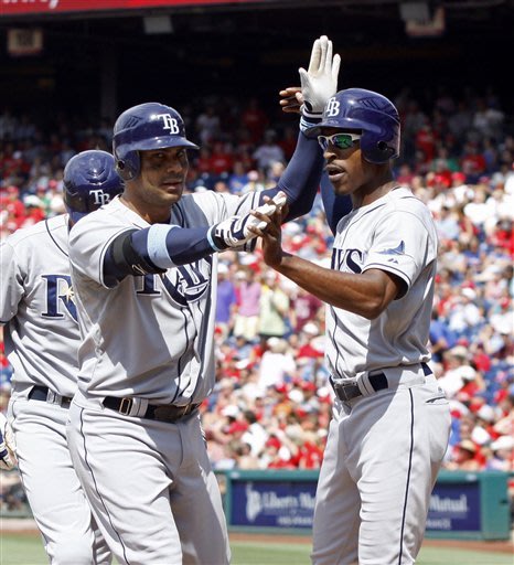 Pena, Price lead Rays over Phils in 1st game of DH