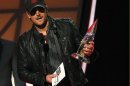 Eric Church accepts the award for album of the year at the 46th Country Music Association Awards in Nashville