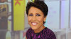 FILE - This June 26, 2012 file image originally released by ABC shows co-host Robin Roberts wearing an armband that covers her pic line chemotherapy treatment, on "Good Morning America," in New York. Roberts is taking a little time off, saying she's feeling the effects of her blood and bone marrow disease. Roberts said Tuesday that she's “not feeling too well” and would take some time off “just to get some vacay.” ABC said Roberts would be taking a few weeks of previously scheduled time off, but it came earlier than her planned medical leave for a bone marrow transplant. Roberts announced last month that she has MDS, a blood and bone marrow disease once known as preleukemia.   (AP Photo/ABC, Ida Mae Astute)