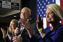 McCain defeats Republican challengers to win Arizona primary