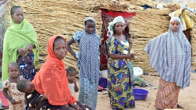 Nigeriens who fled to Nigeria because of the drought in 1985 have came back 30 years later, fleeing Boko Haram attacks, May 24, 2015 in Diffa, Niger