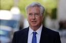 British Defence Secretary Michael Fallon, seen in 2016, said that 90 percent of the 675 current misconduct allegations involving British troops in Afghanistan were being dismissed