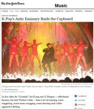 美國《紐約時報》網路版評論G-DRAGON的正規2輯
