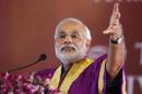 Gujarat's chief minister and Hindu nationalist Modi speaks during a convocation ceremony at PDPU at Gandhinagar