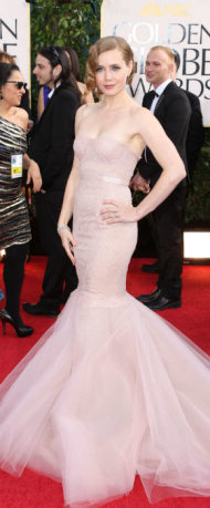 Anne Hathaway, Jennifer Lopez & Megan Fox Wow In White At Golden Globe Awards