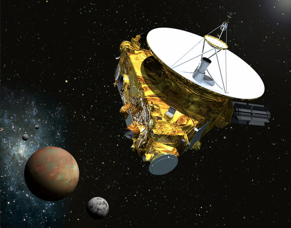 NASA Probe Makes Record-Setting Engine Burn on Path to Pluto