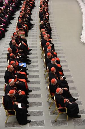 Cardinals attend the commemoration of the 50th anniversary …