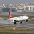 A Turkish Airlines plane takes off at Ataturk International Airport in Istanbul