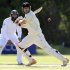 New Zealand's Vettori plays a shot against South Africa during their first international test cricket match of the series in Dunedin