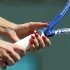 Radwanska returns at the WTA tennis tournament in Indian Wells, California