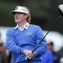 U.S. golfer Brandt Snedeker watches his drive off the 10th tee of the south course at Torrey Pines during first round play at the Farmers Insurance Open in San Diego
