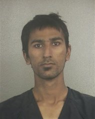 Broward Sheriff's Office booking photograph shows Raees Alam Qazi taken on November 29, 2012 and released to Reuters on December 18, 2012. REUTERS/Broward Sheriff's Office/Handout