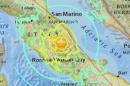 Magnitude 6.2 quake rattles Rome, central Italy