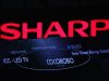 Logo of Sharp Corp is pictured at CEATEC JAPAN 2012 electronics show in Chiba