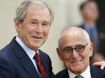 Bush presidential library boosts former president's image