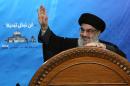 FILE - In this July 25, 2014, file photo, Hezbollah leader Sheik Hassan Nasrallah speaks during a rally to mark Jerusalem Day or Al-Quds day, in the southern suburb of Beirut, Lebanon. On Friday, March. 27, 2015 Nasrallah , in a televised speech, slammed Saudi Arabia over its military campaign in Yemen saying it is being launched under false pretexts. (AP Photo/Bilal Hussein, File)