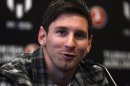 LIONEL MESSI RASSURANT AU SUJET DE SON GENOU GAUCHE