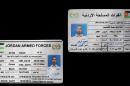This image posted by the Raqqa Media Center of the Islamic State group, a militant extremist group, which has been authenticated based on its contents and other AP reporting, shows a photograph of the Jordanian military identity card of the pilot identifying him as Mu'ath Safi Yousef al-Kaseasbeh in Raqqa, Syria, Wednesday, Dec. 24, 2014. Islamic State group fighters shot down a warplane on Wednesday believed to be from the U.S.-led coalition over Syria and captured its pilot, activists said. (AP Photo/Raqqa Media Center of the Islamic State group)