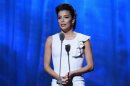 Actress Eva Longoria presents an award at the Clinton Global Citizen Awards, held during the second day of the Clinton Global Initiative 2012 (CGI) in New York