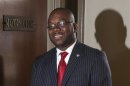 Campaign photograph of candidate for mayor of the Mississippi Delta city of Clarksdale Marco McMillian