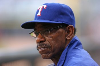 Rangers manager Ron Washington wouldn't mind it at all if Darvish came back to pitch this season. (Getty)