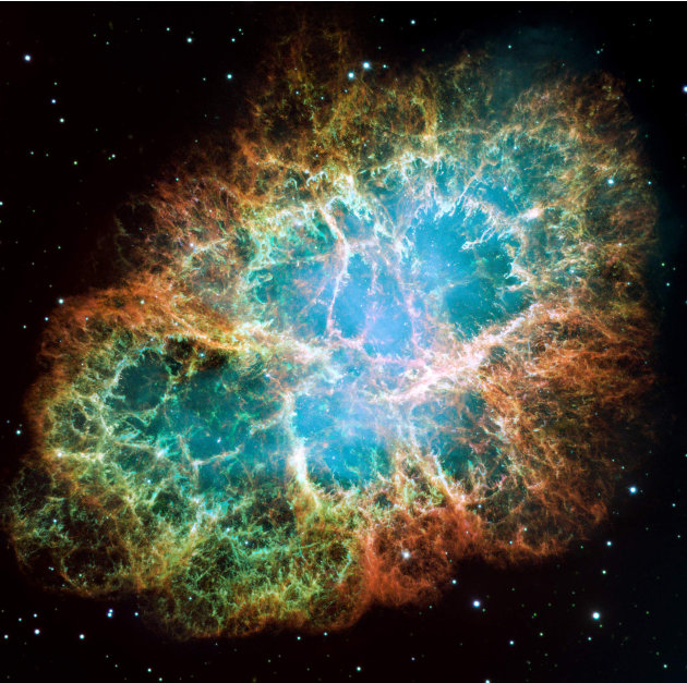 La nebulosa del granchio. Foto diffusa nel dicembre 2005.