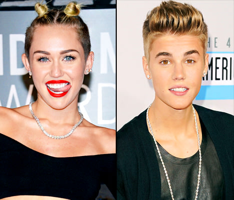 Miley Cyrus on Mentoring Justin Bieber: "People Don't Take Him Seriously"