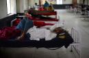 An Indian tuberculosis patient rests at the Rajan Babu Tuberculosis Hospital in New Delhi on March 24, 2014