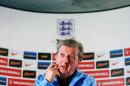 England's national football team manager Roy Hodgson speaks during a press conference at the team hotel near Watford on October 14, 2013