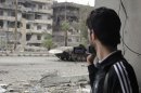 Syrian Warily Discussing a Holiday Cease Fire