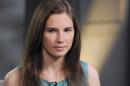 This April 9, 2013 photo released by ABC shows Amanda Knox during the taping of an interview with ABC News' Diane Sawyer in New York. Last month, Italy's highest criminal court overturned her acquittal in the 2007 slaying of British student Meredith Kercher and ordered a new trial. The interview will air on Tuesday, April 30, coinciding with the release of her memoir, "Waiting to Be Heard." (AP Photo/ABC, Ida Mae Astute)