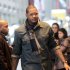 New York Knicks' Carmelo Anthony arrives for a players' association meeting in New York, Monday, Nov. 14, 2011. Player representatives from NBA teams are meeting to discuss the league's proposal for a new labor deal.  (AP Photo/Seth Wenig)