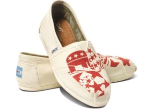   Toms Shoes Sold on Toms Makes Republican Shoes     And They Sell Out   Fashion   Yahoo